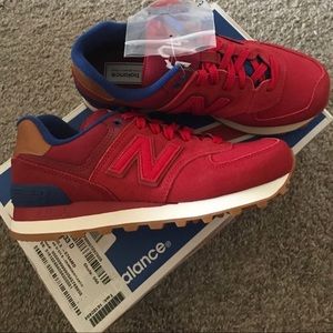 New Balance Crimson/Atlantic, Women, 5.5-B/M